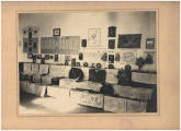 Interior al Școlii de fete din Vânători-Neamț. Nr. inv. 5444